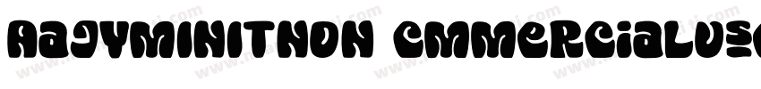 AaJYMINITNOn CmmercialUse字体转换